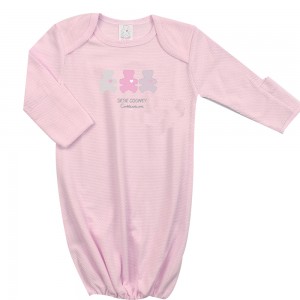 Βρεφικό Νυχτικάκι με Σούρα Bebe Cooney Bear Ροζ (9506) Βρεφικό Νυχτικάκι με Σούρα Bebe Cooney Bear Ροζ (9506)