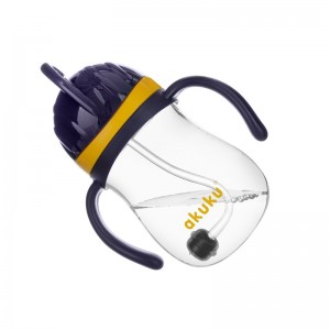 Akuku Ποτηράκι με Καλαμάκι και Βαρίδι Yellow (A0165) Akuku Ποτηράκι με Καλαμάκι και Βαρίδι Yellow (A0165)