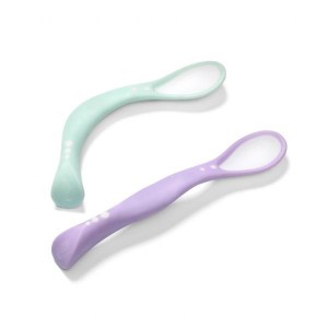 BabyOno: Εύκαμπτα κουταλάκια 2 τμχ- Φιστικί & Μωβ (BN1066/03) BabyOno: Εύκαμπτα κουταλάκια 2 τμχ- Φιστικί & Μωβ (BN1066/03)