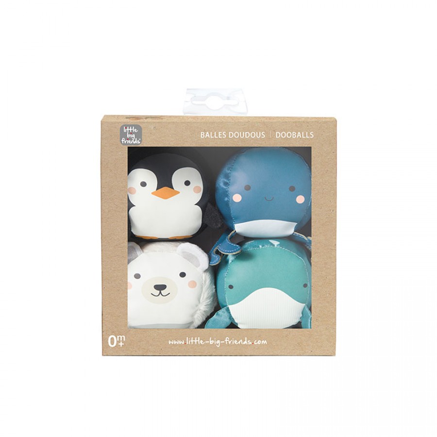 Baby To Love Dooballs Set 4 Ζωάκια Polar (BTL303518)