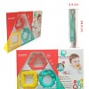 Baby to Love Geometry Animal Teethers (BTL701927)