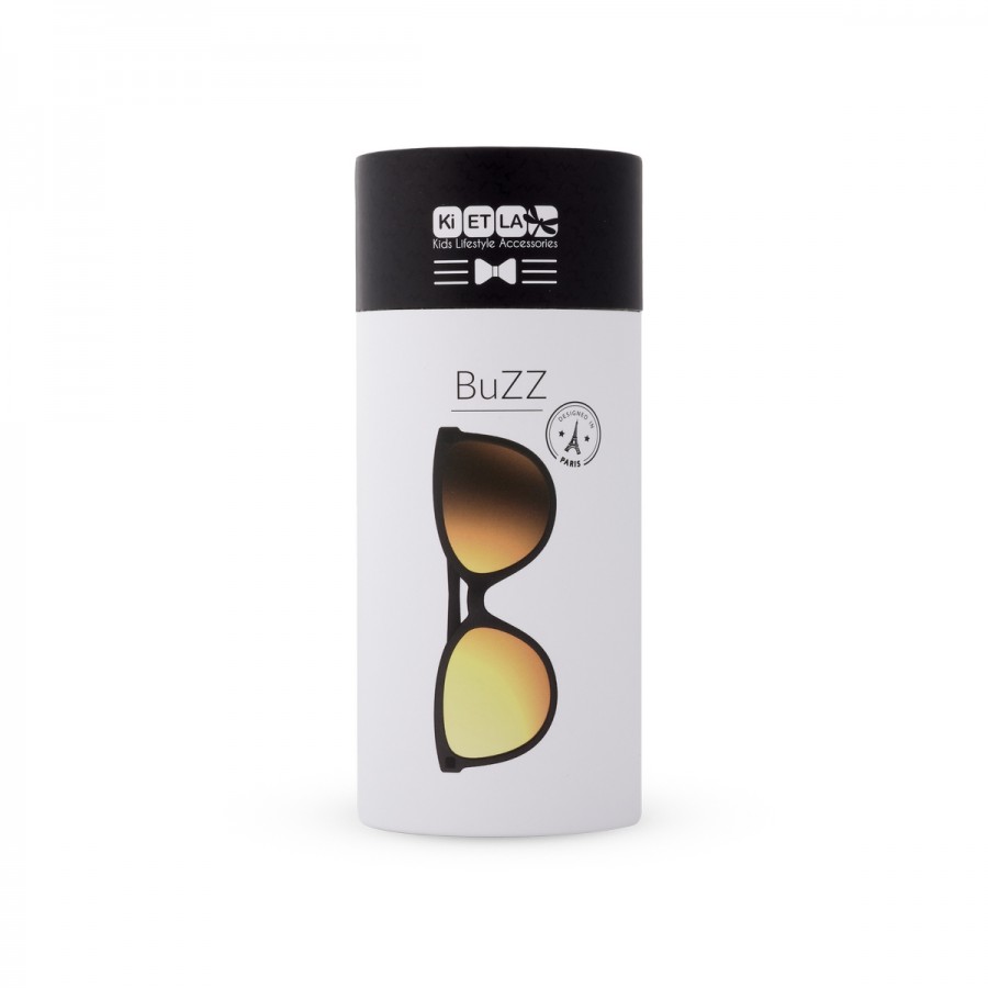 KiETLA: Γυαλιά Ηλίου 4-6 ετών BuZZ - Black (BU4SUNBLACK)