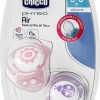 Chicco Physio Air Ορθοδοντική Σιλικόνης Ροζ 0-6m 2τμχ (C20-75030-11)