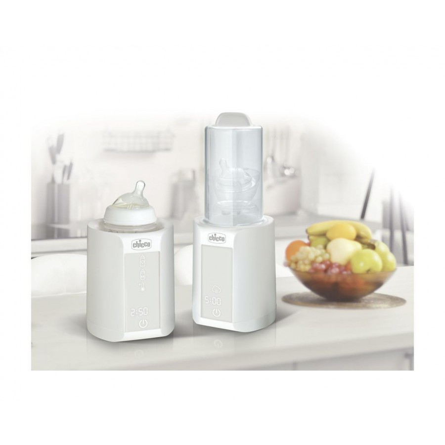 Chicco Ψηφιακός Αποστειρωτής & Συσκευή Θέρμανσης 4-in-1 Feeding Bottle Warmer ( E10-07390-10)