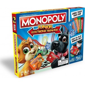 Hasbro Επιτραπέζιο Παιχνίδι Monopoly Junior Electronic Banking (E1842) Hasbro Επιτραπέζιο Παιχνίδι Monopoly Junior Electronic Banking (E1842)
