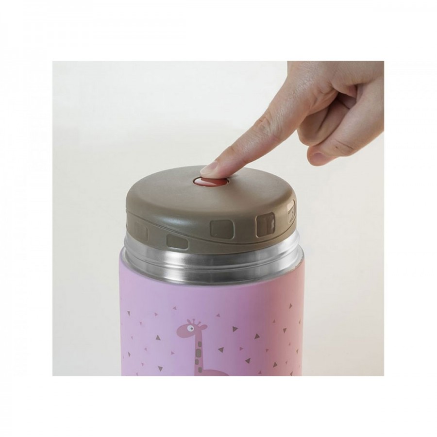Miniland Θερμός Φαγητού Silky Food Thermos Pink (ML89222)