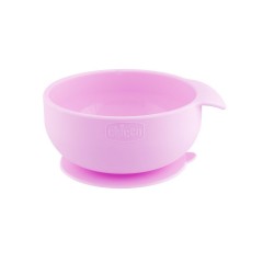 Chicco Μπολ Σιλικόνης με Βεντούζα ΡΟΖ 6Μ+ (F05-10221-10) Chicco Μπολ Σιλικόνης με Βεντούζα ΡΟΖ 6Μ+ (F05-10221-10)