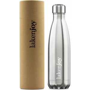 LakenJoy Θερμός Για Υγρά 500ml Silver (J50) LakenJoy Θερμός Για Υγρά 500ml Silver (J50)