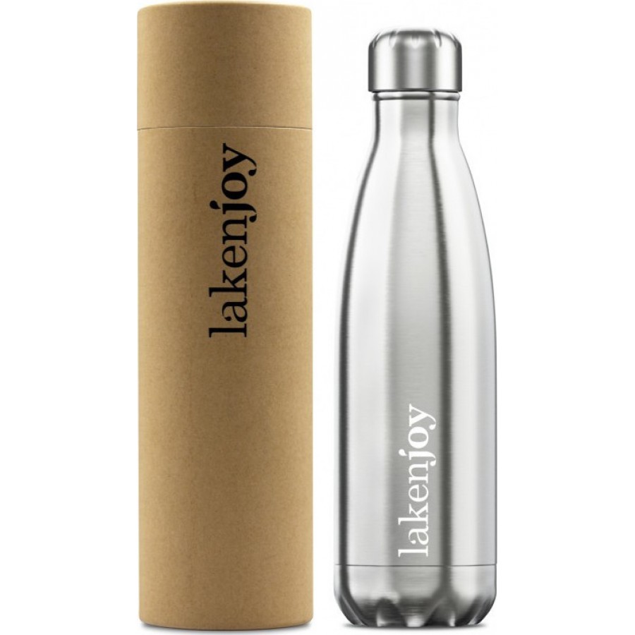 LakenJoy Θερμός Για Υγρά 500ml Silver (J50)