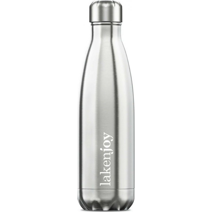 LakenJoy Θερμός Για Υγρά 500ml Silver (J50)