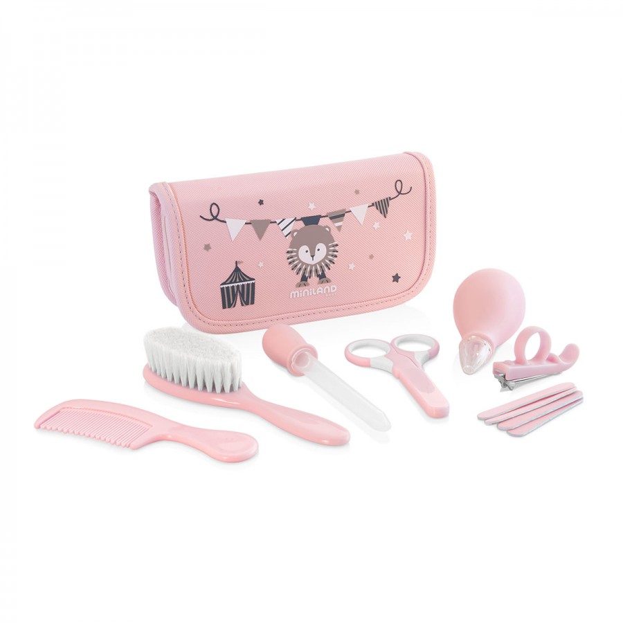 Miniland Σετ Βρεφικής Περιποίησης Baby Kit Pink (ML89125)