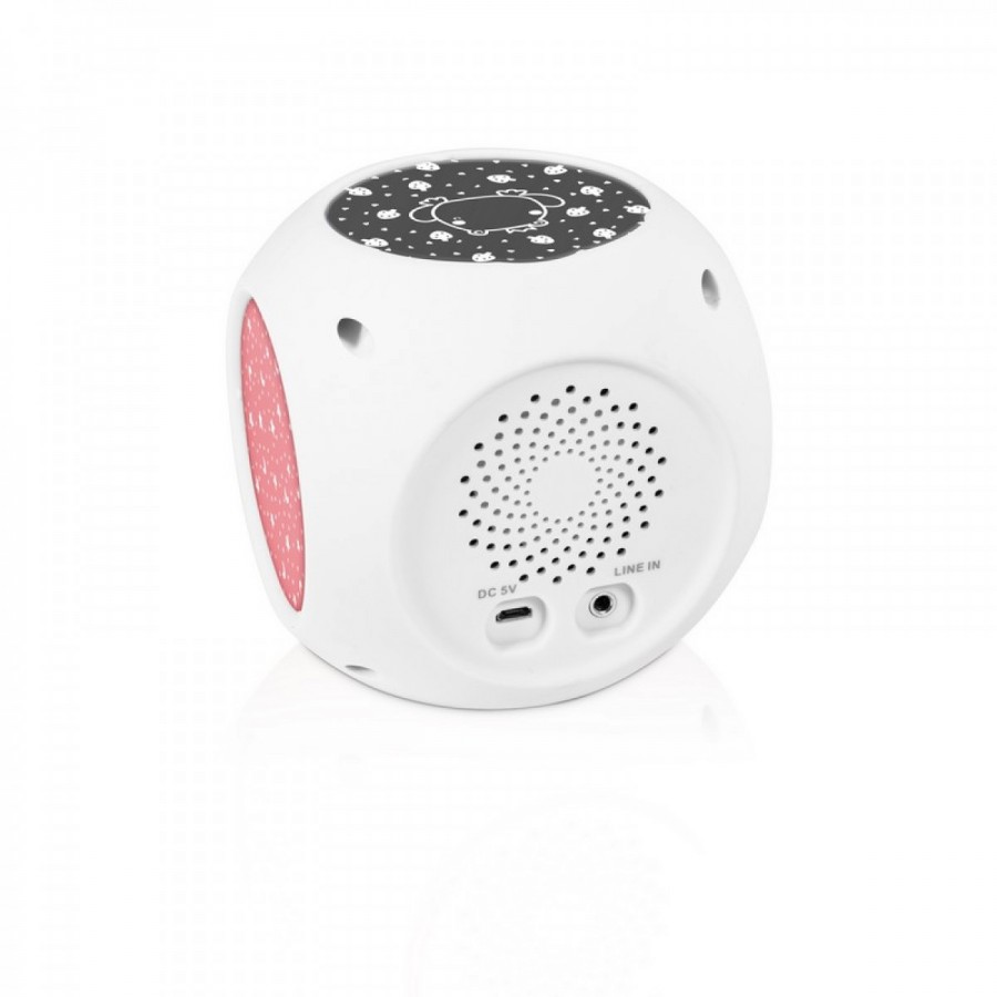 Miniland Φωτάκι Nυχτός & Προτζέκτορας με Λευκούς Ήχους Dreamcube (ML89311)