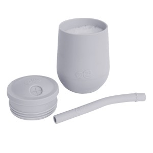 Ezpz Εκπαιδευτικό ποτήρι Mini Cup + καλαμάκι Pewter Grey (MS-P421U) Ezpz Εκπαιδευτικό ποτήρι Mini Cup + καλαμάκι Pewter Grey (MS-P421U)