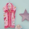 Palamaiki Κουβέρτα Αγκαλιάς & Λίκνου Mini Velour Collection Βελουτέ  80x90cm Pink (MN0013)