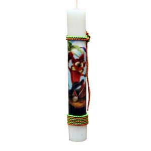 Λαμπάδα Κρας 25 cm (003037) Λαμπάδα Κρας 25 cm (003037)