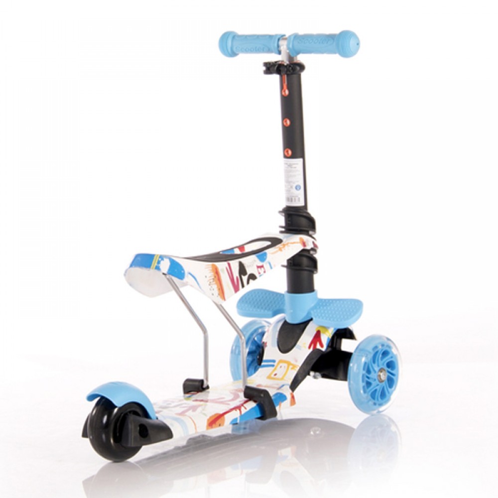 Lorelli Bertoni Scooter Smart Plus Tracery Blue Με χειρολαβή Γονέα (10390030003) Lorelli Bertoni Scooter Smart Plus Tracery Blue Με χειρολαβή Γονέα (10390030003)