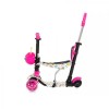 Lorelli Bertoni Scooter Smart Plus Pink Butterfly Με χειρολαβή Γονέα (10390030021)