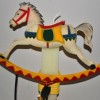 Χειροποίητη Αρωματική Λαμπάδα Με Εκκρεμές Μεταλλικό Άλογο (2022241)