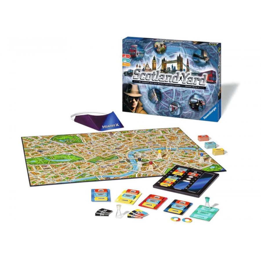 Ravensburger Επιτραπέζιο Παιχνίδι Scotland Yard New (27267)