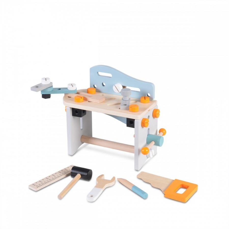 Moni Ξύλινος πάγκος με εργαλεία Toys Wooden tools set (3800146221720)