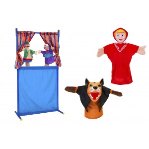 Globo Κουκλοθέατρο με 4 χαρακτήρες παραμυθιού (40743) Globo Κουκλοθέατρο με 4 χαρακτήρες παραμυθιού (40743)