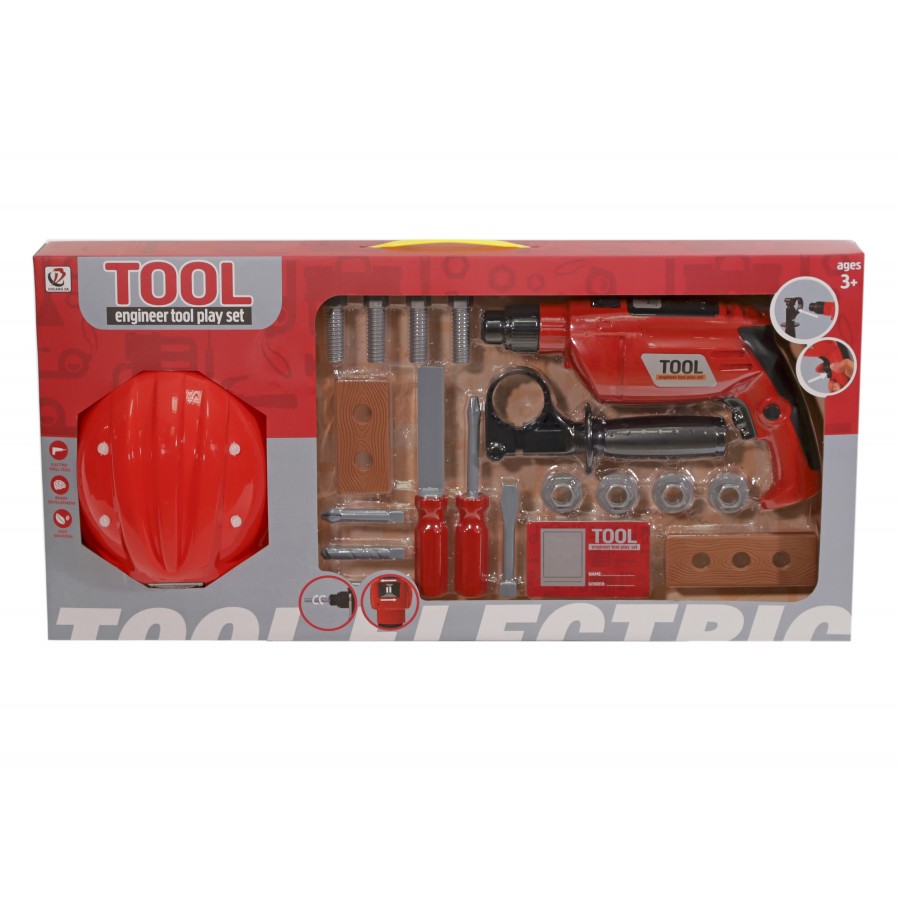 kider Toys Σετ εργαλεία tools engineer Red 6912  (2021080000849)