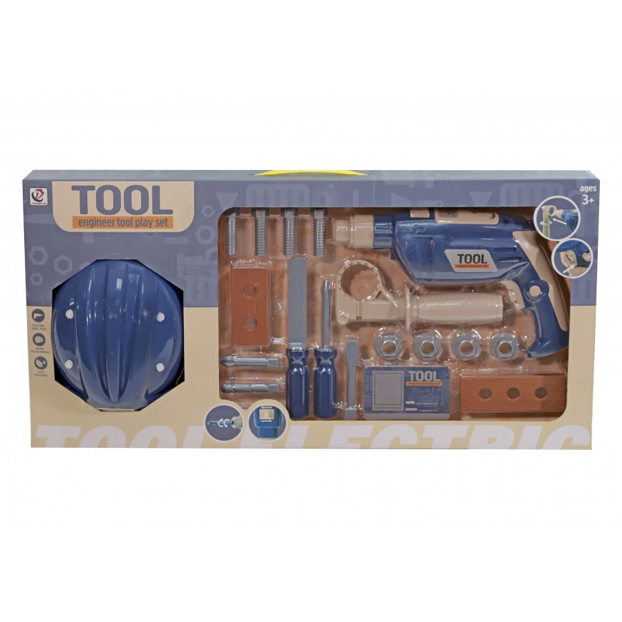 kider Toys Σετ εργαλεία tools engineer Blue 6912  (2021080000848)