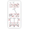 Stamp Steering Scooter Cars 3 (C893045) Stamp Steering Scooter Cars 3 (C893045)