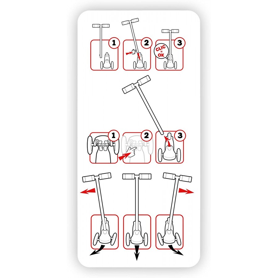 Stamp Steering Scooter Cars 3 (C893045)