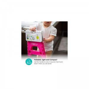 Bbluv Αναδιπλούμενο Σκαλάκι Step Pink  (B0114) Bbluv Αναδιπλούμενο Σκαλάκι Step Pink  (B0114)