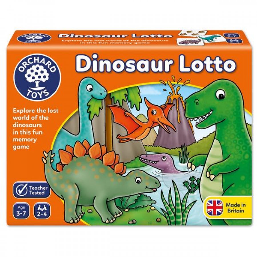 Orchard Toys Λόττο - Δεινόσαυρος (Dinosaur Lotto) Ηλικίες 3-7 ετών (ORCH036)