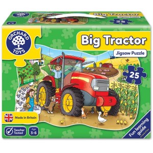 Orchard Toys Μεγάλο τρακτέρ (Big Tractor) Jigsaw Puzzle Ηλικίες 3-6 ετών (ORCH224) Orchard Toys Μεγάλο τρακτέρ (Big Tractor) Jigsaw Puzzle Ηλικίες 3-6 ετών (ORCH224)