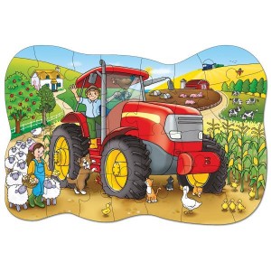 Orchard Toys Μεγάλο τρακτέρ (Big Tractor) Jigsaw Puzzle Ηλικίες 3-6 ετών (ORCH224) Orchard Toys Μεγάλο τρακτέρ (Big Tractor) Jigsaw Puzzle Ηλικίες 3-6 ετών (ORCH224)