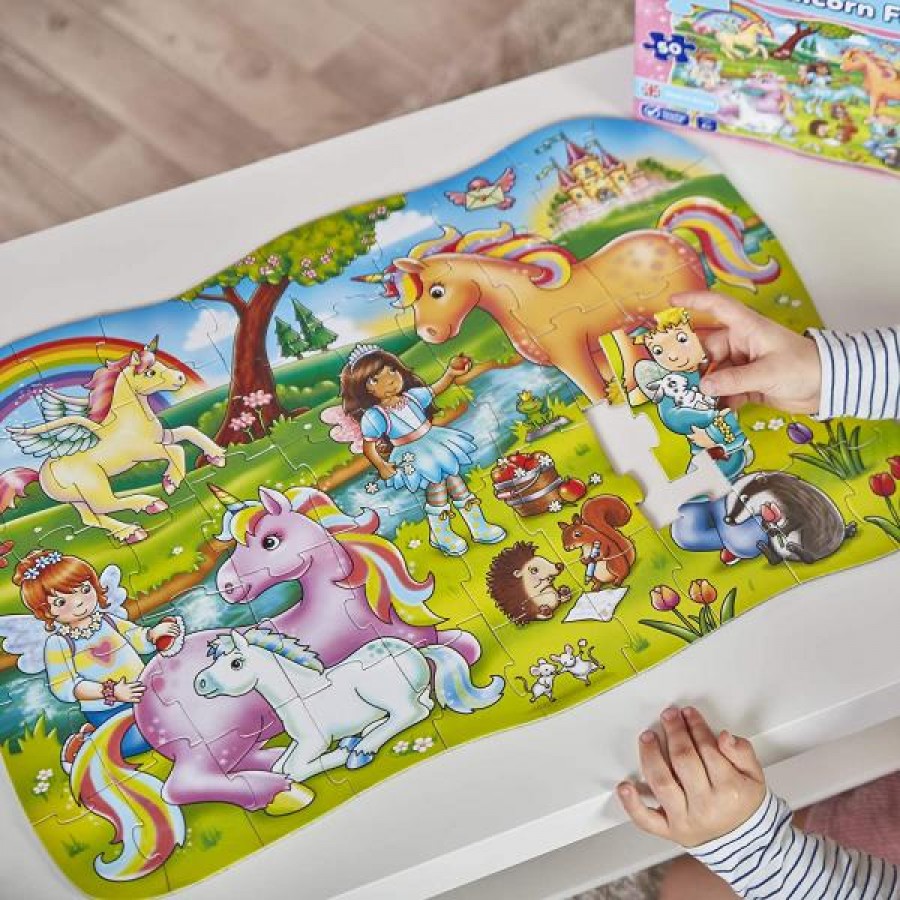 Orchard Toys Οι Φίλοι των Μονόκερων (Unicorn Friend ) Jigsaw Puzzle Ηλικίες 4+ ετών (ORCH291)