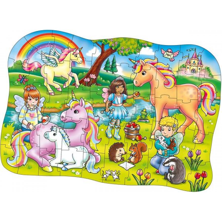 Orchard Toys Οι Φίλοι των Μονόκερων (Unicorn Friend ) Jigsaw Puzzle Ηλικίες 4+ ετών (ORCH291)