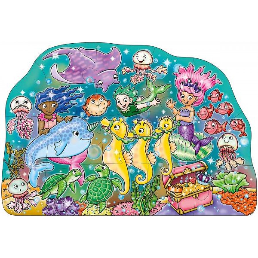 Orchard Toys "Γοργόνες" (Mermaid Fun) Jigsaw Ηλικίες 2+ ετών (ORCH294)