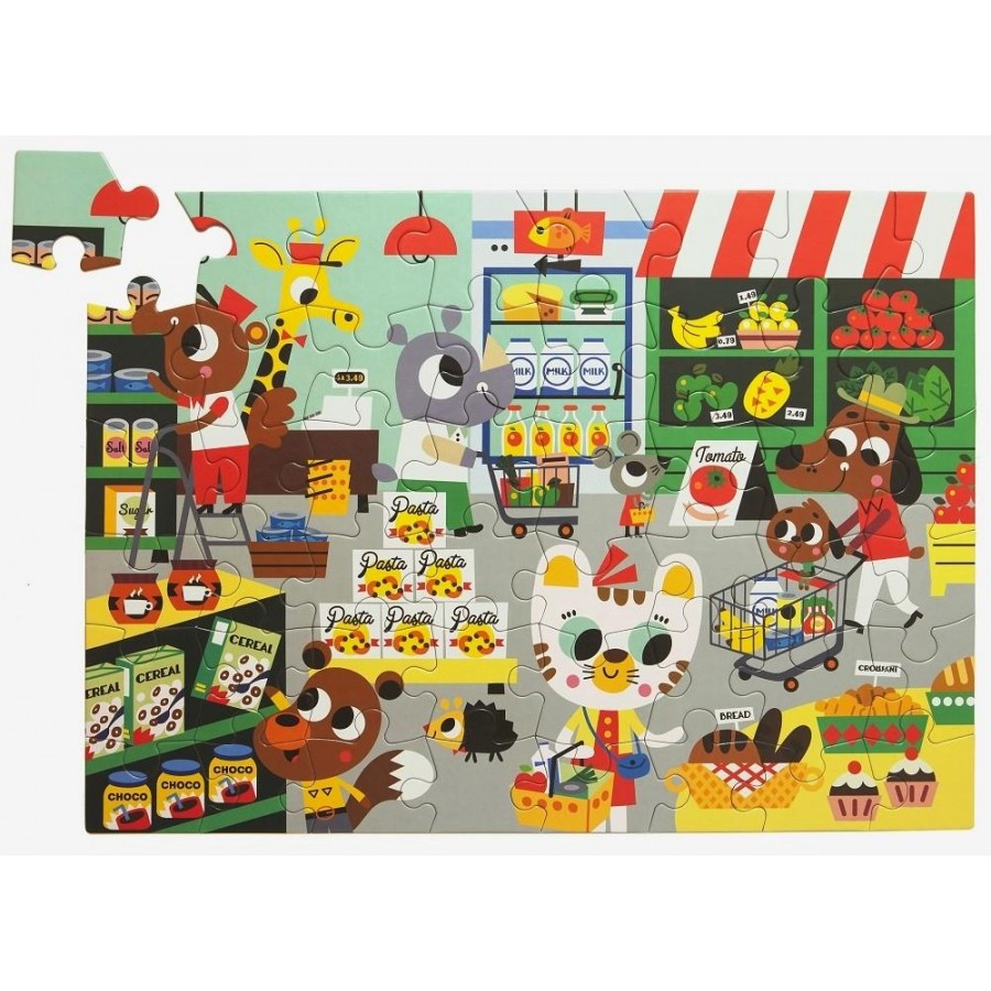 Petit Monkey – Παζλ  Στο Super Market ( PTM-PMG007)