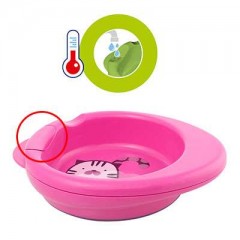 Chicco Πιάτο φαγητού θερμός Ροζ 6m+ ( F05-16000-10 ) Chicco Πιάτο φαγητού θερμός Ροζ 6m+ ( F05-16000-10 )