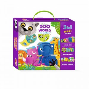 Roter Kafer Εκπαιδευτικό Παιχνίδι – Ζοο world για νήπια (RK1310-02)