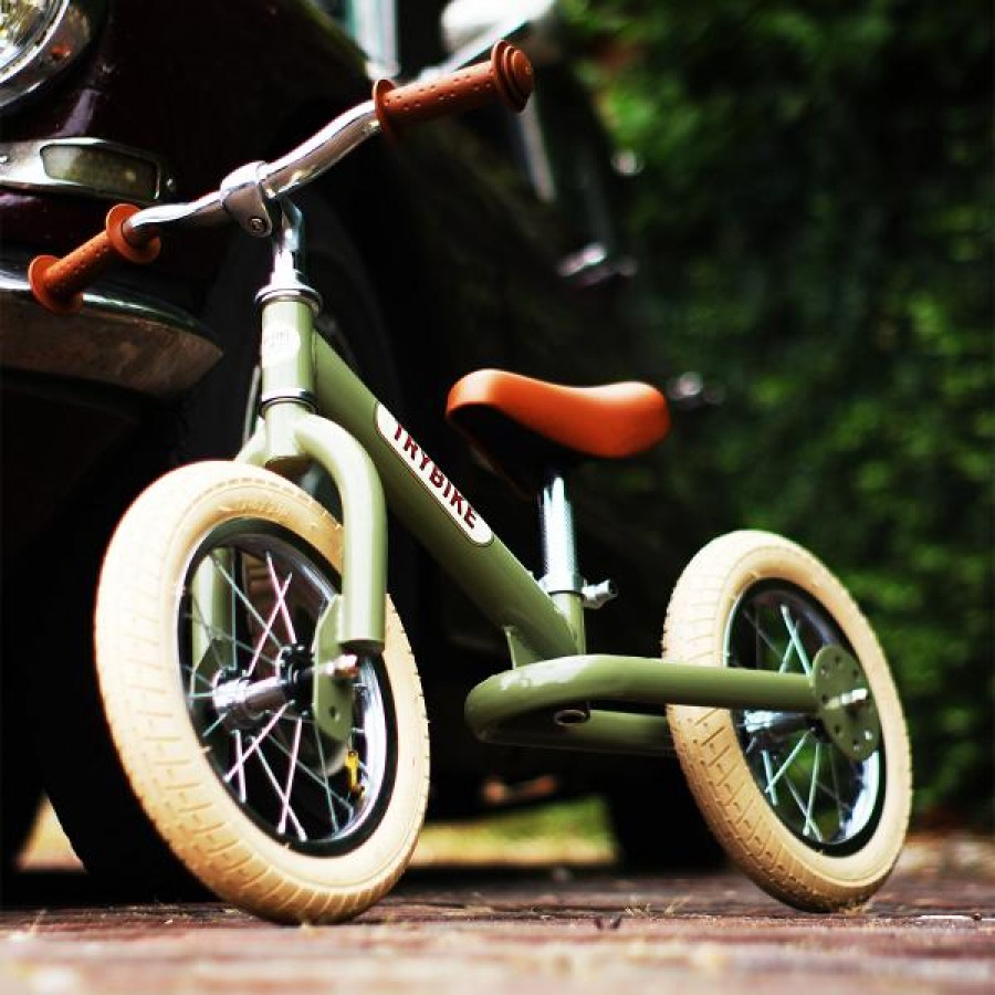 Trybike Ποδήλατο Ισορροπίας Vintage Πράσινο (TBS-2-GRN-VIN)