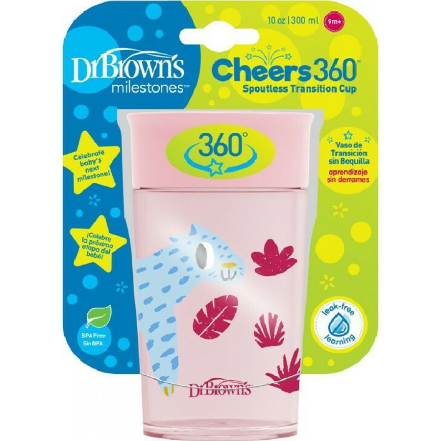 Dr. Brown's Cheers 360° 9m+ Pink (TC01093)