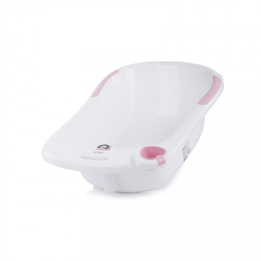 Chipolino Μπανιέρα Μωρού Vela 87cm με Βάση & Θερμόμετρο Pink (VKVE00212PI)