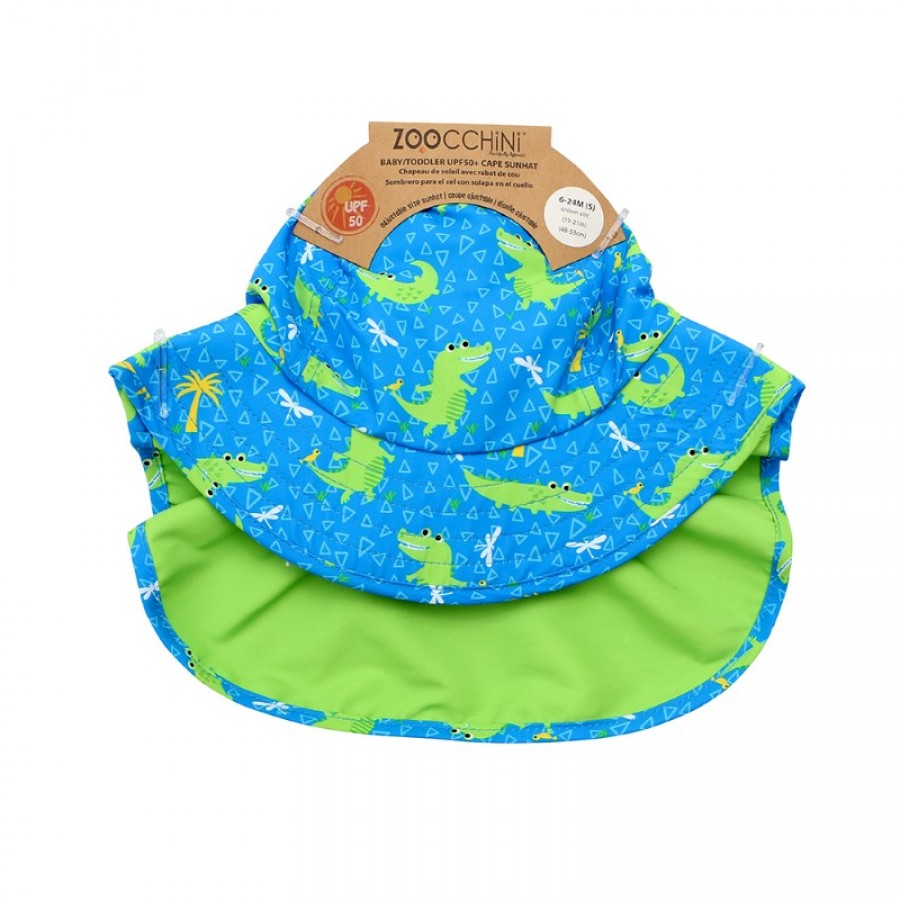 Zoocchini Cape Sunhat UPF50 Aligator (ZOO15051)