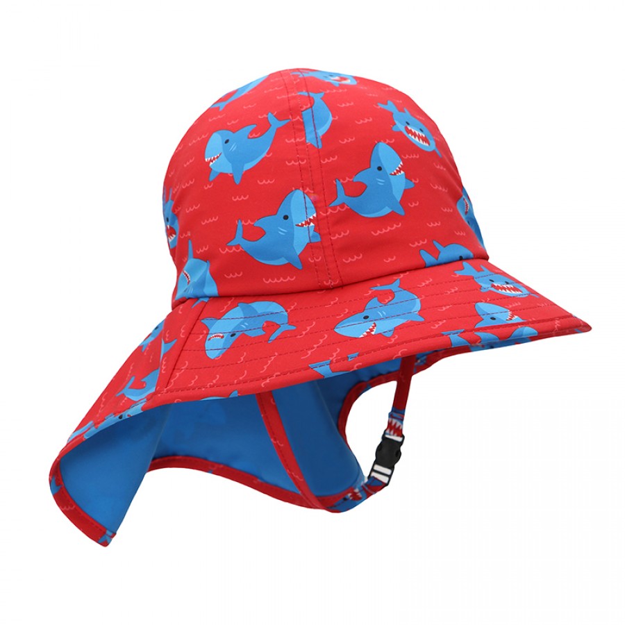 Zoocchini Cape Sunhat UPF50 Shark (ZOO15052)