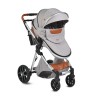 Cangaroo Καρότσι Alma 3 σε 1 Light Grey (108047)