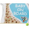 Σόφι καμηλοπάρδαλη Baby on Board σήμα με φωτάκια Αγγλικά (S470213)