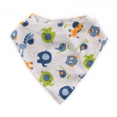 Lolleri Βαμβακερή Σαλιάρα Banana Blue Elephant (1026016) Lolleri Βαμβακερή Σαλιάρα Banana Blue Elephant (1026016)