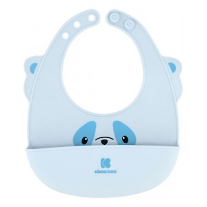 Kikkaboo Σαλιάρα από Σιλικόνη Blue (31303030007) Kikkaboo Σαλιάρα από Σιλικόνη Blue (31303030007)