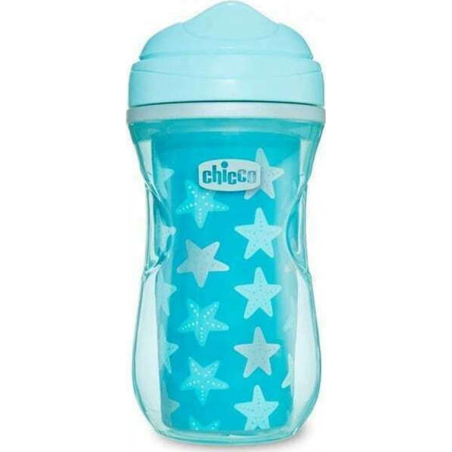 Chicco Εκπαιδευτικό Κύπελλο Active Blue Stars 14m+ 266mL (F04-06981-20)