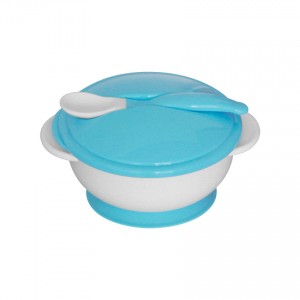 Lorelli Μπολ Ταΐσματος Με Κουταλάκι Και Καπάκι - Blue  (10230400000-4) Lorelli Μπολ Ταΐσματος Με Κουταλάκι Και Καπάκι - Blue  (10230400000-4)